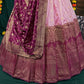 New Semi Stitiched Banarasi Lehenga Choli