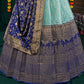 New Semi Stitiched Banarasi Lehenga Choli