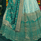 New Semi Stitiched Banarasi Lehenga Choli