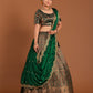 New Semi Stitiched Banarasi Lehenga Choli