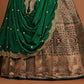 New Semi Stitiched Banarasi Lehenga Choli