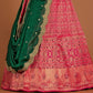 New Semi Stitiched Banarasi Lehenga Choli