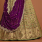 New Semi Stitiched Banarasi Lehenga Choli