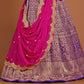 New Semi Stitiched Banarasi Lehenga Choli