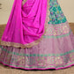 New Semi Stitiched Banarasi Lehenga Choli