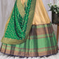 New Semi Stitiched Banarasi Lehenga Choli