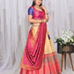 New Semi Stitiched Banarasi Lehenga Choli