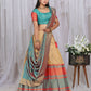 New Semi Stitiched Banarasi Lehenga Choli