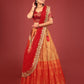 New Semi Stitiched Banarasi Lehenga Choli