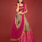 New Semi Stitiched Banarasi Lehenga Choli