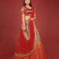 New Semi Stitiched Banarasi Lehenga Choli