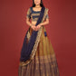 New Semi Stitiched Banarasi Lehenga Choli