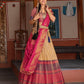 New Semi Stitiched Banarasi Lehenga Choli