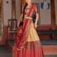 New Semi Stitiched Banarasi Lehenga Choli