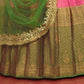 New Semi Stitiched Banarasi Lehenga Choli