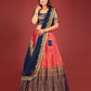 New Semi Stitiched Banarasi Lehenga Choli