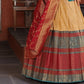 New Semi Stitiched Banarasi Lehenga Choli