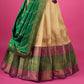 New Semi Stitiched Banarasi Lehenga Choli