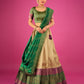 New Semi Stitiched Banarasi Lehenga Choli