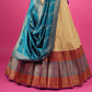 New Semi Stitiched Banarasi Lehenga Choli