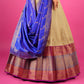 New Semi Stitiched Banarasi Lehenga Choli