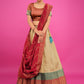 New Semi Stitiched Banarasi Lehenga Choli