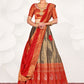 New Semi Stitiched Banarasi Lehenga Choli