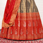 New Semi Stitiched Banarasi Lehenga Choli