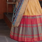 New Semi Stitiched Banarasi Lehenga Choli