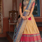 New Semi Stitiched Banarasi Lehenga Choli