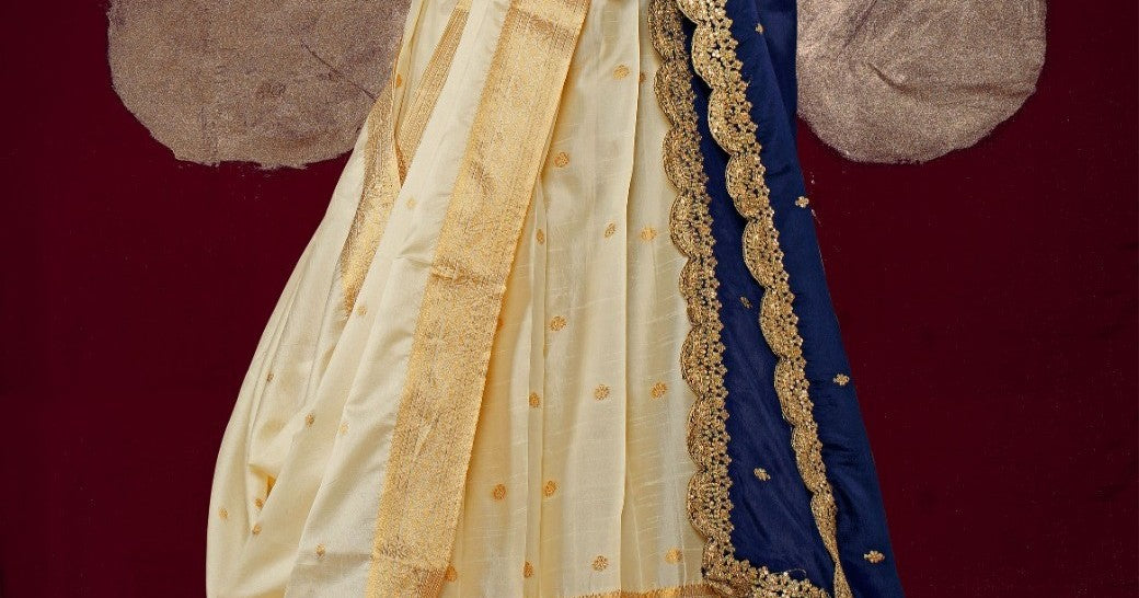 New Semi Stitiched Banarasi Lehenga Choli