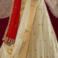 New Semi Stitiched Banarasi Lehenga Choli