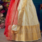 New Semi Stitiched Banarasi Lehenga Choli