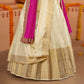 New Semi Stitiched Banarasi Lehenga Choli