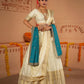 New Semi Stitiched Banarasi Lehenga Choli