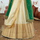 New Semi Stitiched Banarasi Lehenga Choli