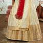 New Semi Stitiched Banarasi Lehenga Choli