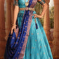 New Semi Stitiched Banarasi Lehenga Choli