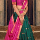 New Semi Stitiched Banarasi Lehenga Choli