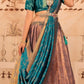 New Semi Stitiched Banarasi Lehenga Choli