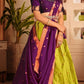 New Semi Stitiched Banarasi Lehenga Choli