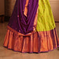 New Semi Stitiched Banarasi Lehenga Choli