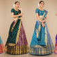 New Semi Stitiched Banarasi Lehenga Choli