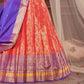 New Semi Stitiched Banarasi Lehenga Choli