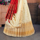 New Semi Stitiched Banarasi Lehenga Choli