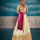 New Semi Stitiched Banarasi Lehenga Choli