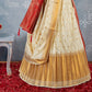 New Semi Stitiched Banarasi Lehenga Choli