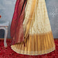 New Semi Stitiched Banarasi Lehenga Choli