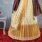 New Semi Stitiched Banarasi Lehenga Choli