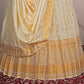 Semi Stitiched Banarasi Lehenga Choli